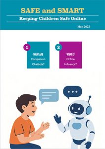 A graphic showing the front page of the May 2025 parents online safety newsletter